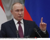 Putin accuses US of trying to ‘prolong’ Ukraine conflict