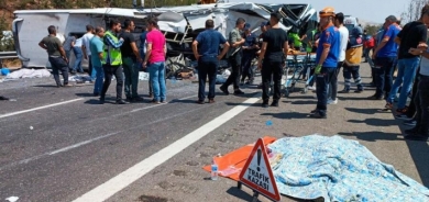 إقليم كوردستان يعزي تركيا بضحايا حوادث أمس