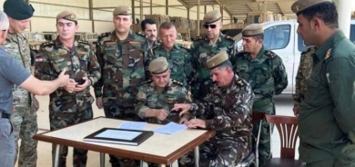 التحالف يسلم البيشمركة حزمة جديدة من المساعدات العسكرية