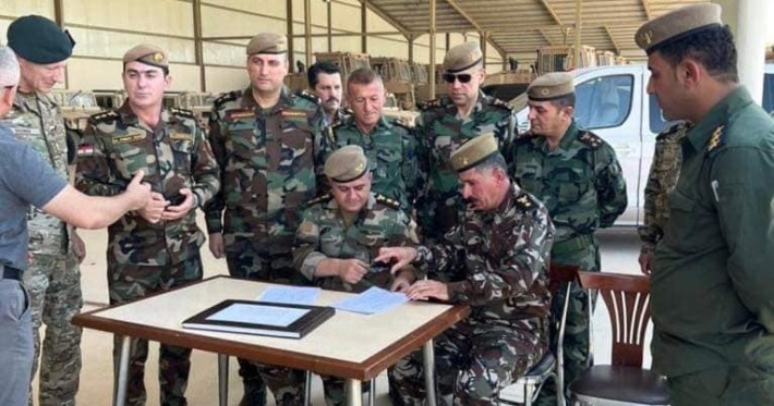 التحالف يسلم البيشمركة حزمة جديدة من المساعدات العسكرية