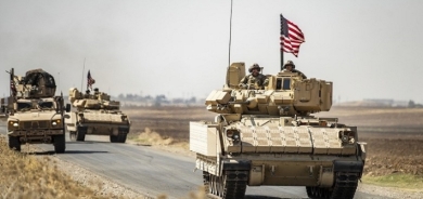 آليات عسكرية وعشرات جنود التحالف الدولي يغادرون سوريا باتجاه إقليم كوردستان