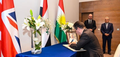PM Masrour Barzani offers condolences for the death of Queen Elizabeth II