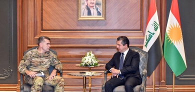 PM Masrour Barzani meets Commander General of Coalition Forces