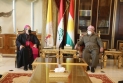 الرئيس بارزاني  يستقبل سفير الفاتيكان لدى العراق
