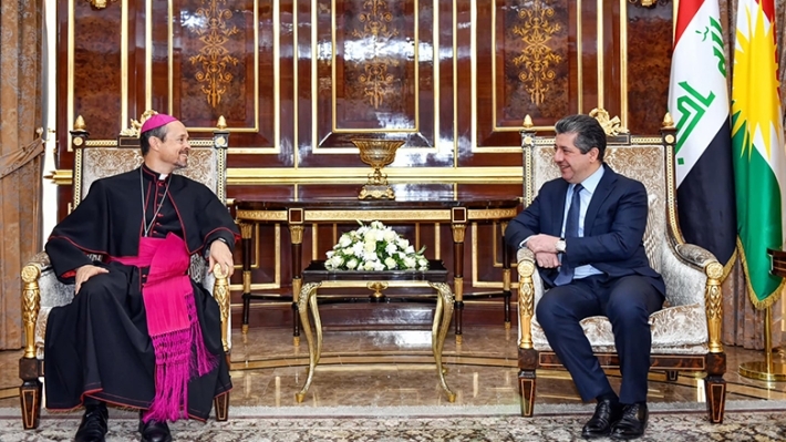 إقليم كوردستان والفاتيكان يناقشان تعزيز العلاقات الثنائية