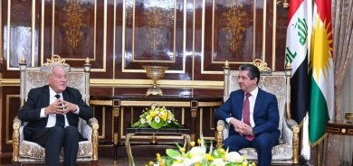 PM Masrour Barzani receives Chairman of the Senate Committee on Foreign Affairs, Defense and the Armed Forces of the French Senate