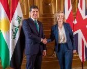 President Nechirvan Barzani receives a letter from the Prime Minister of the United Kingdom