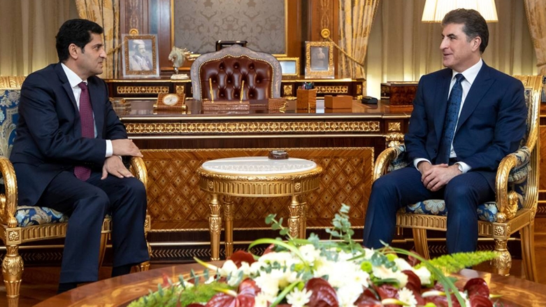 نيجيرفان بارزاني والقنصل الكويتي في أربيل يبحثان مستجدات العملية السياسية في العراق والمنطقة