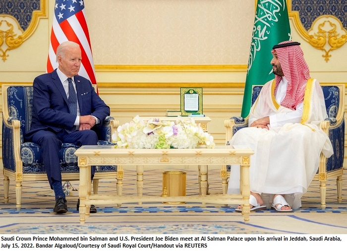 Biden vows consequences for Saudi Arabia after OPEC+ decision