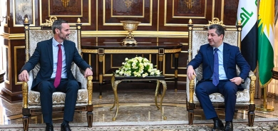 مسرور بارزاني والقنصل الهولندي يبحثان سبل توسيع آفاق التعاون بين كوردستان وهولندا
