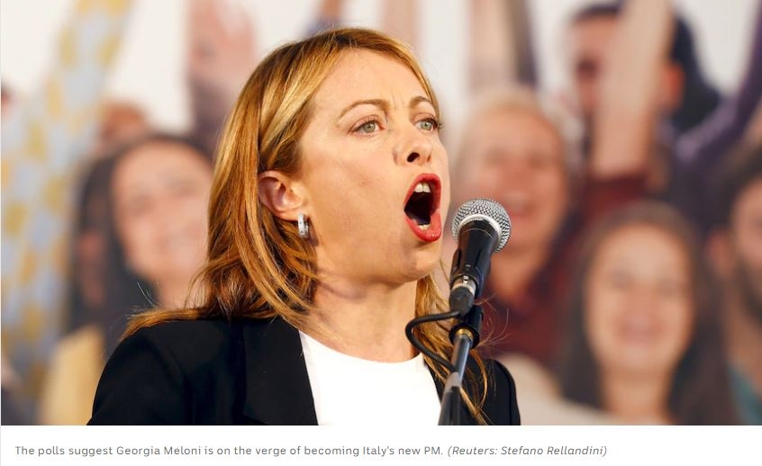 Italy’s far-right Meloni becomes country’s first female PM