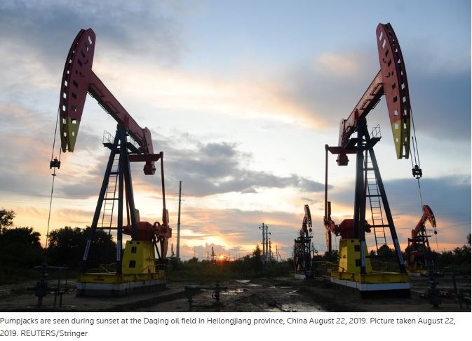 Oil prices drop as China demand data disappoints