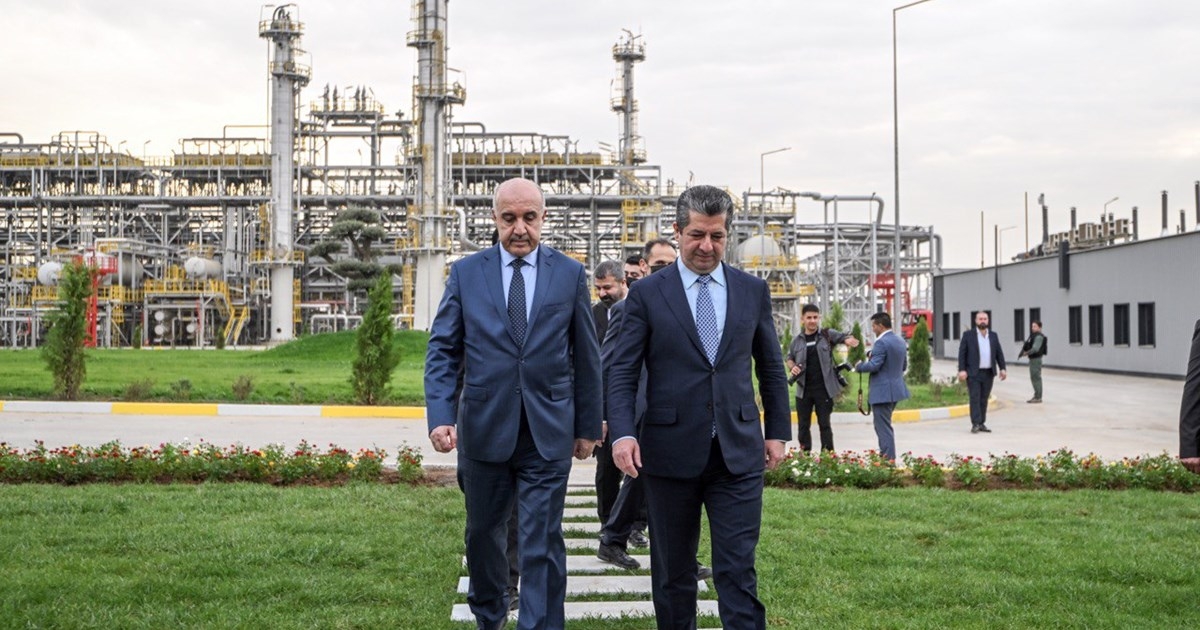 PM Masrour Barzani inaugurates Lanaz Refinery with 75,000 bpd capacity
