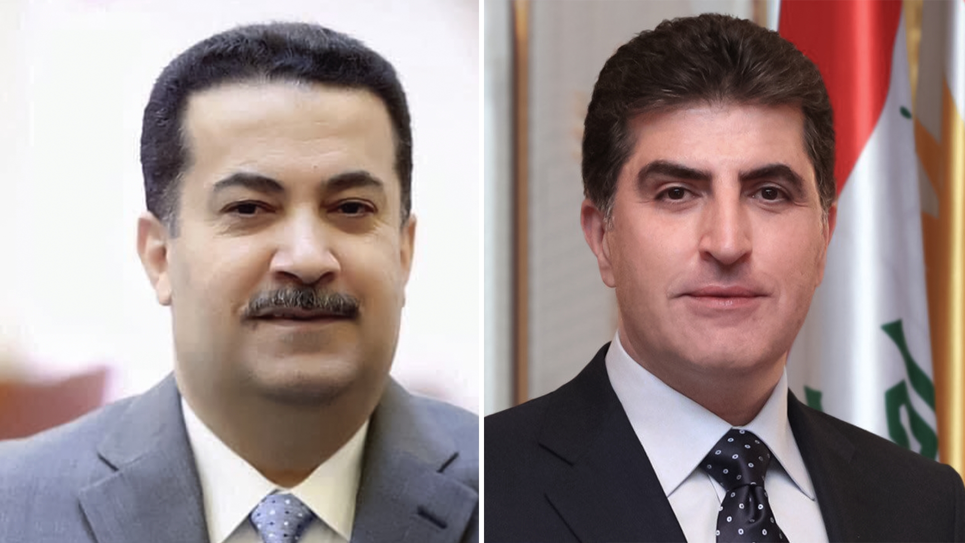 President Nechirvan Barzani and Prime Minister Al-Sudani discuss political process in Iraq