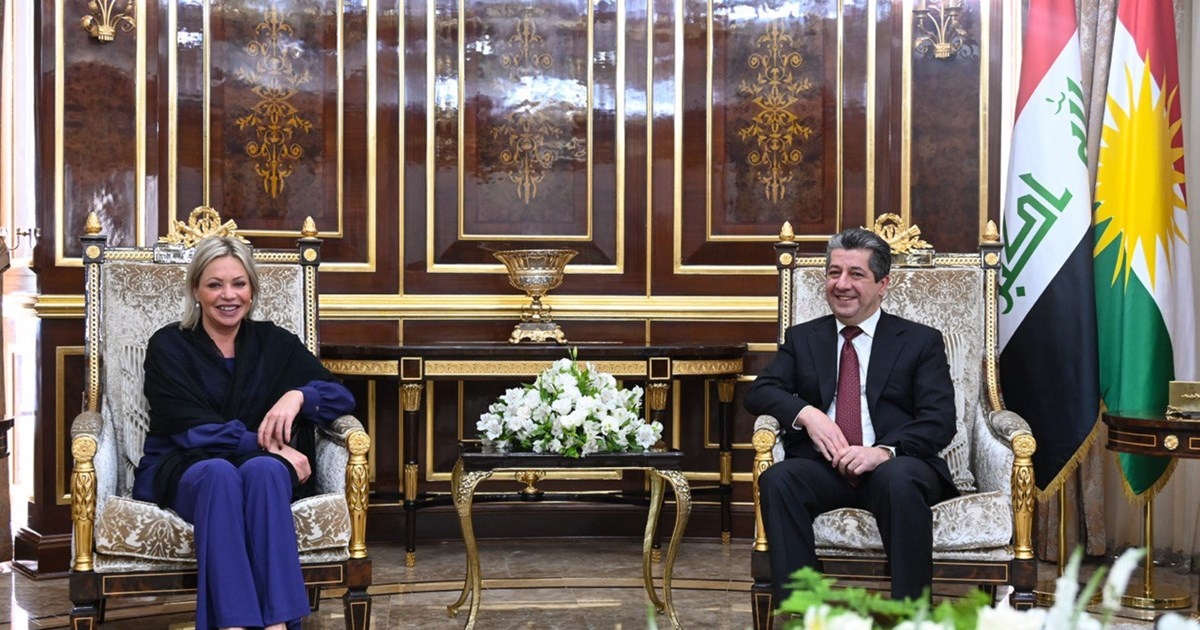 PM Masrour Barzani meets with UNAMI chief,  Jeanine Hennis-Plasschaert