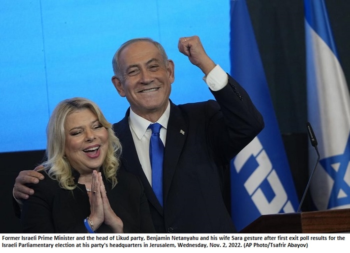 Israel’s Netanyahu appears to edge toward victory after vote