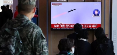 North and South Korea fire missiles off each other's coasts for first time