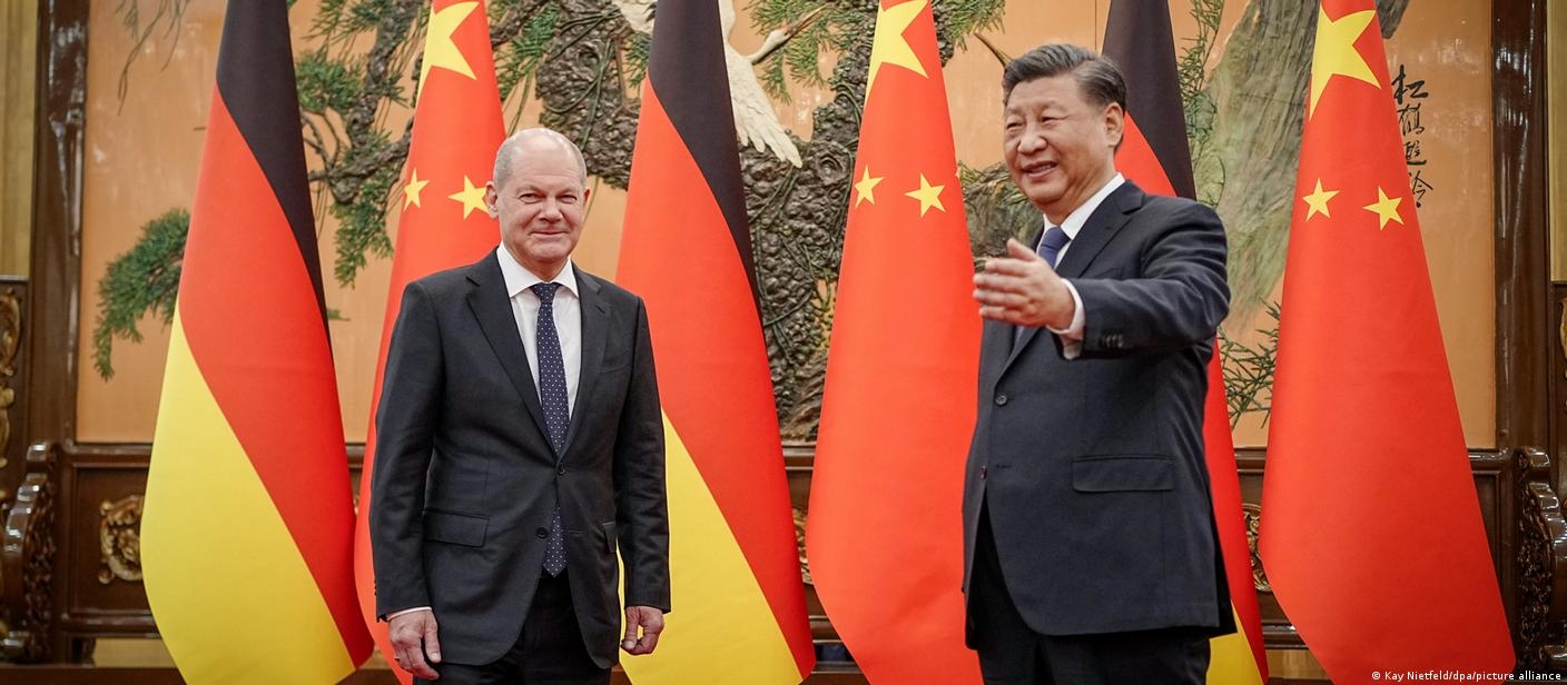 Germany's Scholz urges China to use 'influence' on Russia