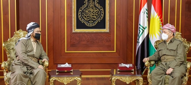 الرئيس بارزاني يبحث مع القره داغي أوضاع العراق والتحديات التي تواجه المنطقة