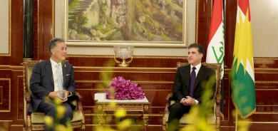 President Nechirvan Barzani receives a U.S. congressional delegation