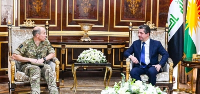 PM Masrour Barzani meets with Deputy Commanding General of US-led Coalition