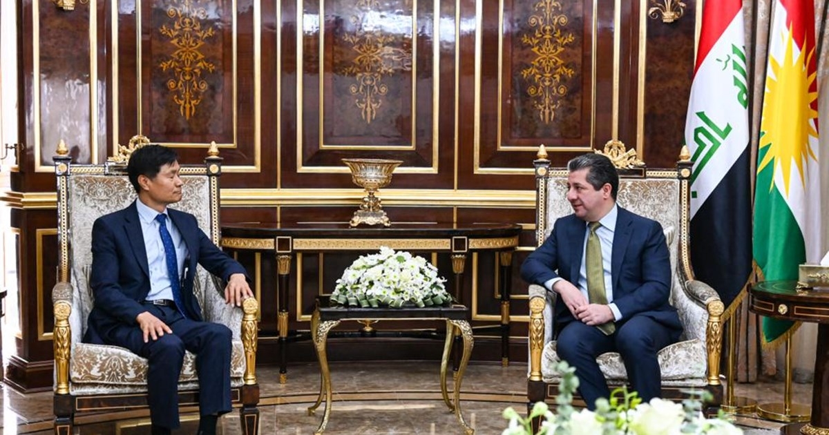 PM Masrour Barzani receives Ambassador of South Korea to Iraq