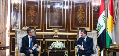 PM Masrour Barzani receives China’s Consul General