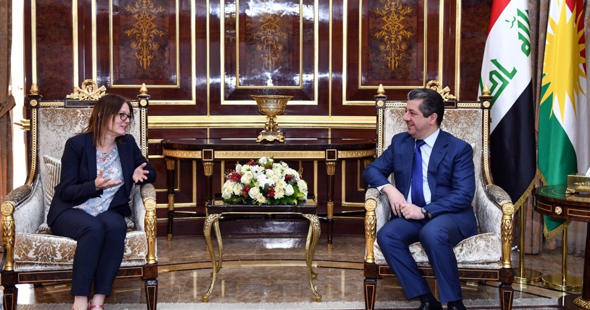 PM Masrour Barzani receives Swedish Ambassador to Iraq