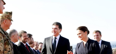 President Nechirvan Barzani welcomes President Katalin Novak of Hungary to Kurdistan Region