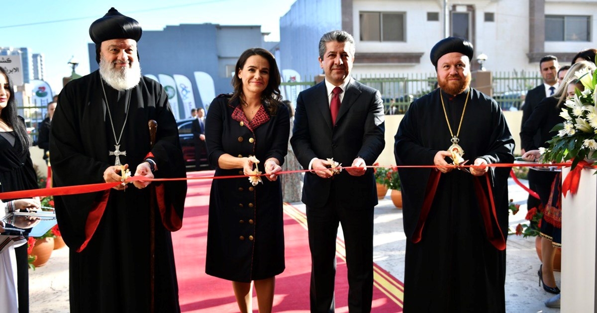 An emblem of coexistence, a new school opens in Erbil