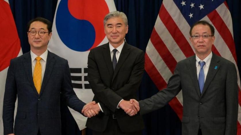 تنسيق بين كوريا الجنوبية وأميركا واليابان بشأن العقوبات على كوريا الشمالية