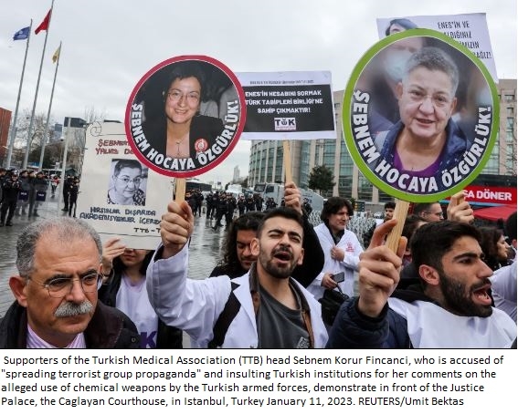 Turkey convicts doctor on terror propaganda charges