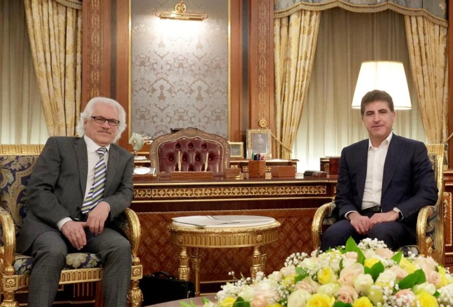 President Nechirvan Barzani receives Dr. Fariad Fazil Omar