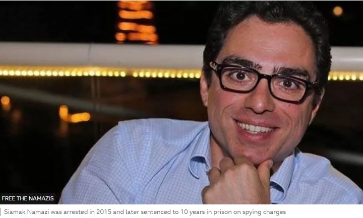 Siamak Namazi: American jailed in Iran begins hunger strike