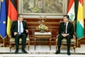 President Nechirvan Barzani meets with a high level delegation from Germany