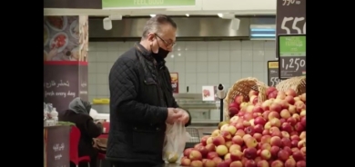 تفاح برواري يباع في متاجر دولية بإقليم كوردستان