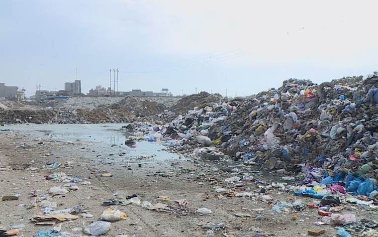 تراكم أكثر من 1000 طن من النفايات في كركوك