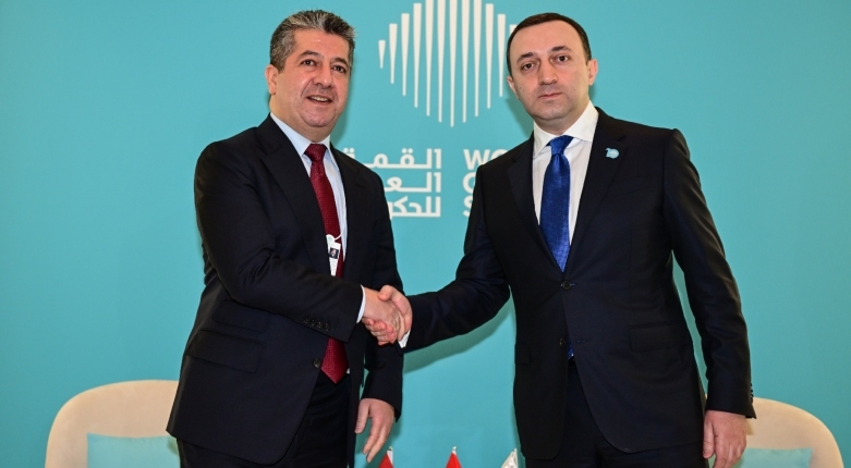 مضمون إجتماع رئيس حكومة أقليم كوردستان ورئيس الوزراء الجورجي