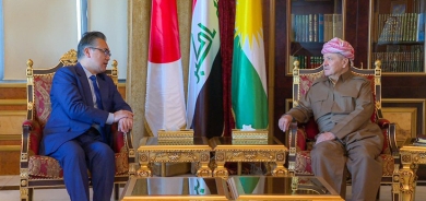 الرئيس بارزاني يستقبل سفير اليابان الجديد لدى العراق