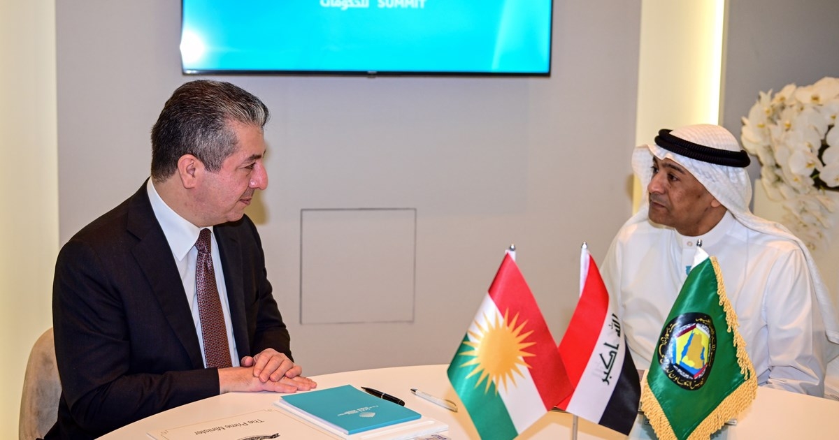 PM Masrour Barzani meets with Secretary-General of GCC