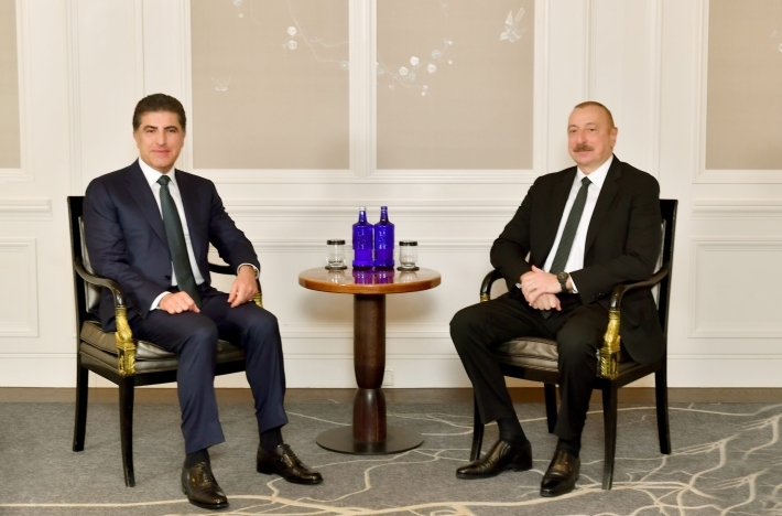 داعياً نيجيرفان بارزاني لزيارة باكو .. رئيس أذربيجان يؤكد سعي بلاده لافتتاح قنصلية في أربيل