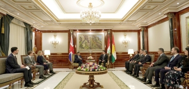 نيجيرفان بارزاني ووزير الدولة البريطاني يؤكدان أهمية تعزيز العلاقات الثنائية