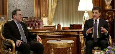 نيجيرفان بارزاني والسفير الروسي يبحثان مسار الحوار بين أربيل وبغداد