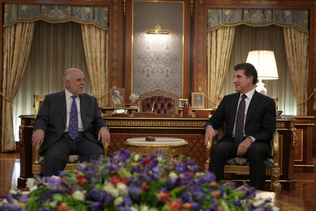 President Nechirvan Barzani receives the leader of Victory Alliance