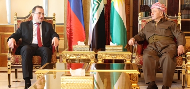 الرئيس بارزاني يلتقي في صلاح الدين بالسفير الروسي لدى العراق