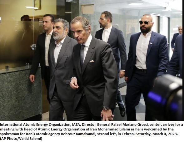 UN nuclear head meets with Iranians amid enrichment concerns