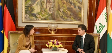President Nechirvan Barzani meets with Foreign Minister of Germany