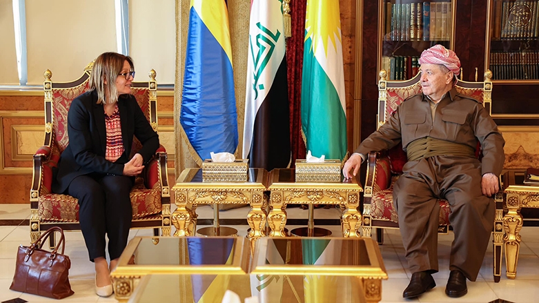 الرئيس بارزاني يستقبل سفيرة السويد لدى العراق