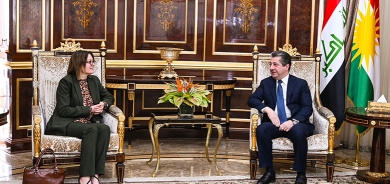 رئيس حكومة إقليم كوردستان يستقبل السفيرة السويدية لدى العراق