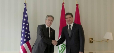 President Nechirvan Barzani receives a letter from the US Secretary of State Blinken